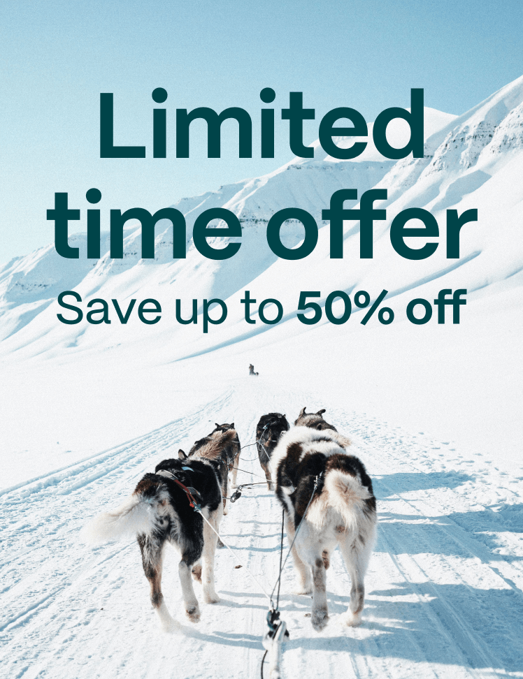 Limited time offer, save up to 50% off