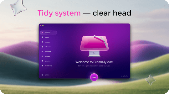 Tidy system. Clear head.