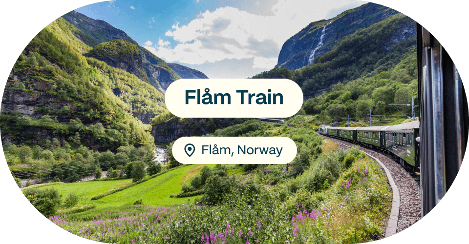 Flam Train, Flam, Norway