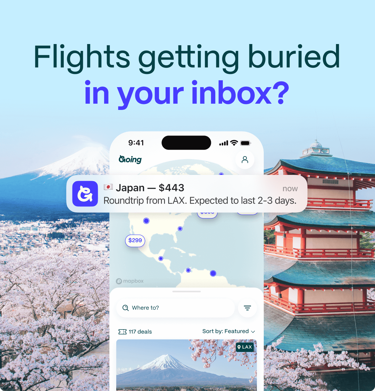 Flights getting buried in your inbox?